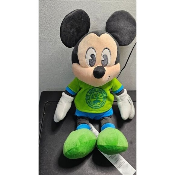 Lot of 3 Disney Mickey Mouse Wizard, Dino Institute, Regular Mickey Mouse Plush - Picture 9 of 12